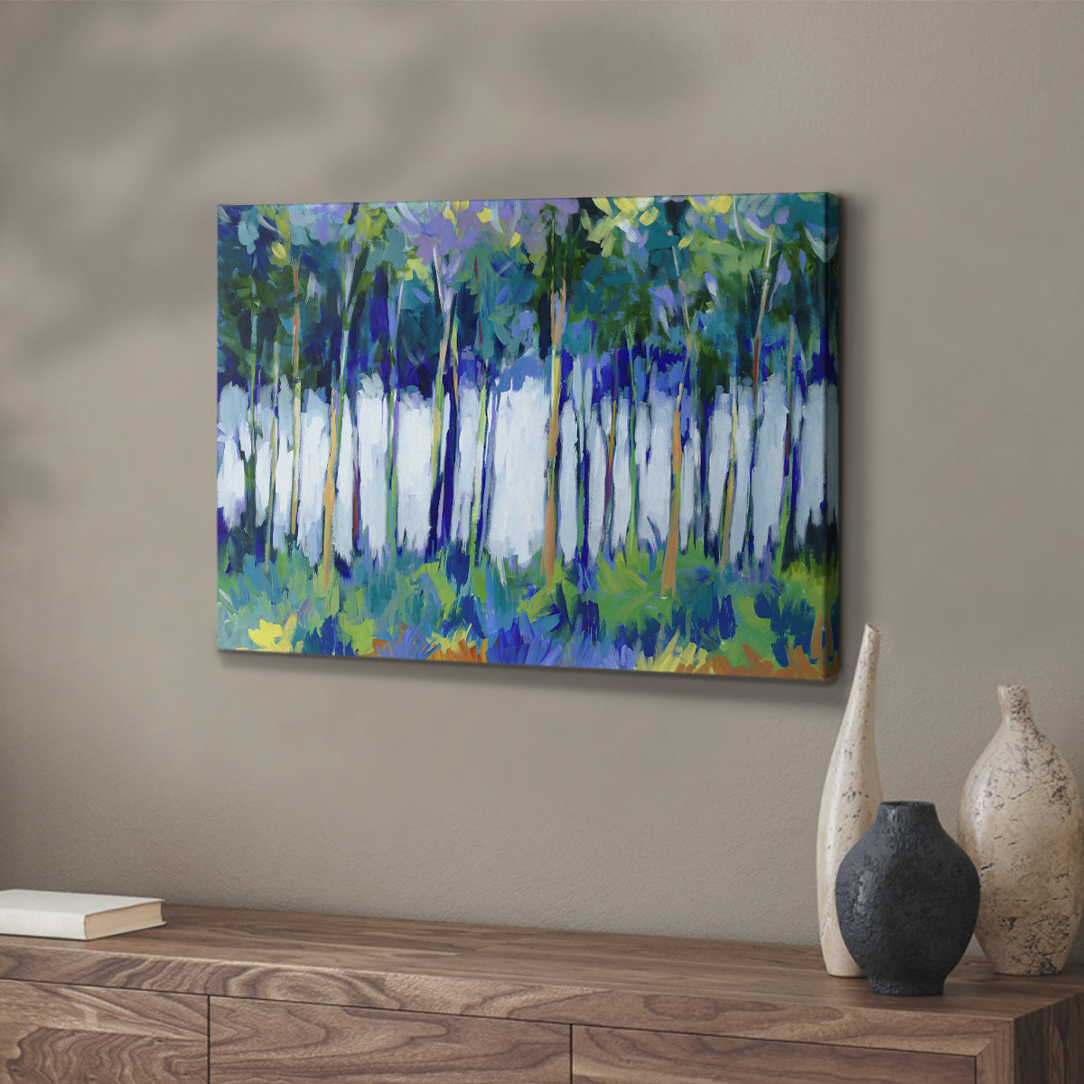Light Through the Trees - Canvas Art Print