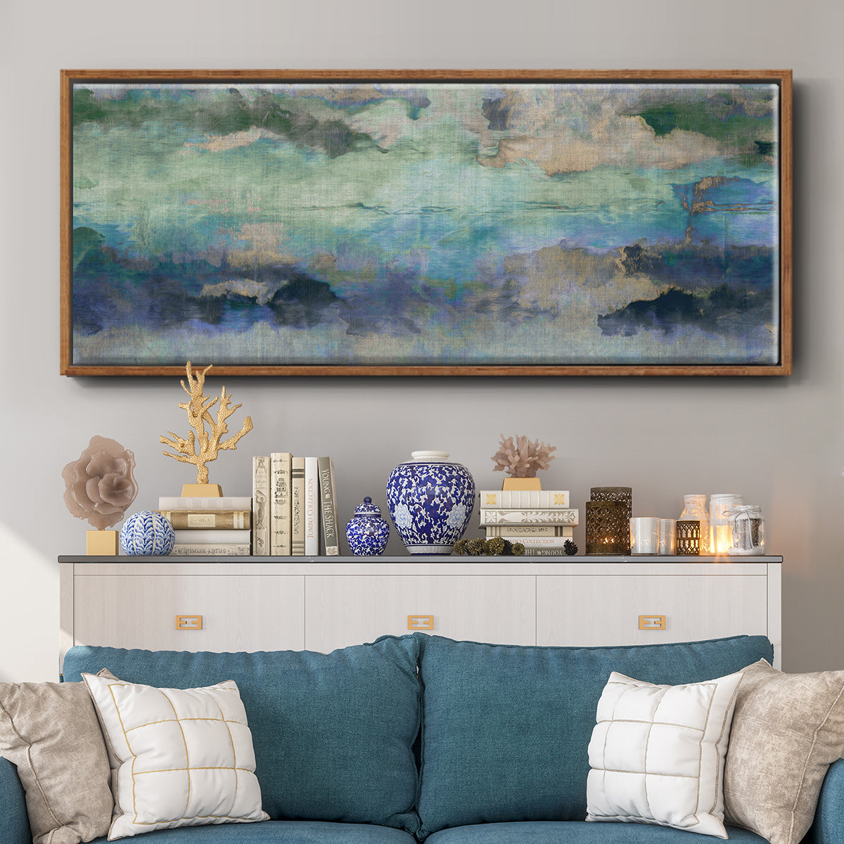 Dreamscape - Floater Framed Canvas Print