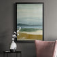 Ochre Outlook II - Modern Framed Canvas Print