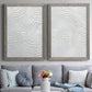 Sandstone Grooves I - Premium Framed Canvas 2 Piece Set - Ready to Hang