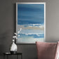 Coastal Colors II - Modern Framed Canvas Print