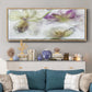 Frozen Floral IV - Floater Framed Canvas Print