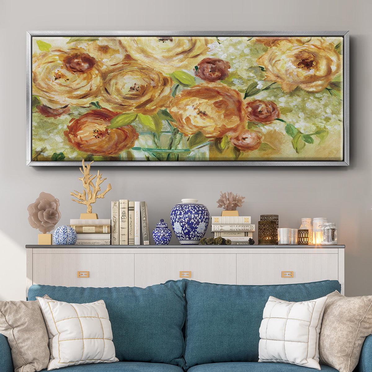Sunkissed - Floater Framed Canvas Print