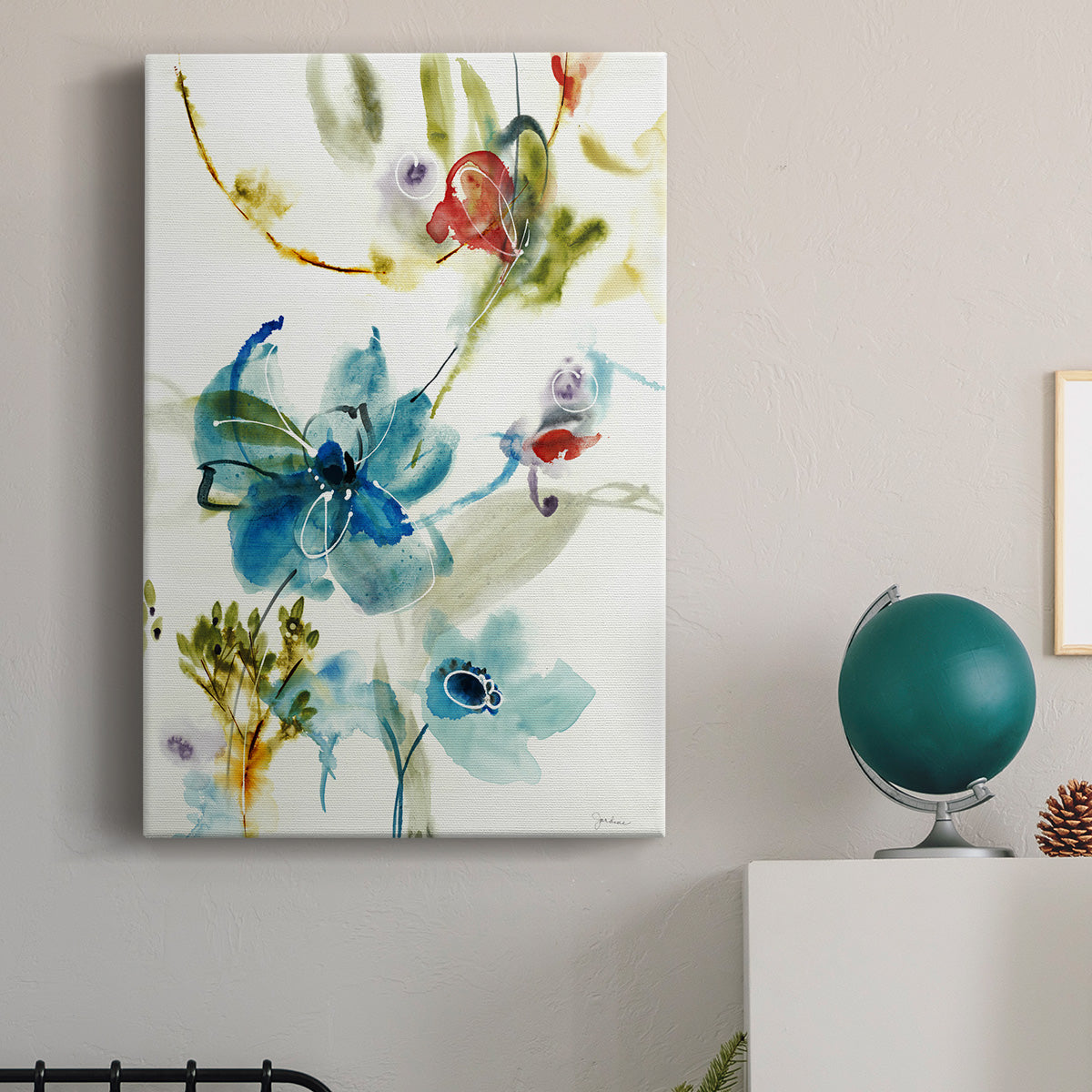 Color Of Summer I Premium Gallery Wrapped Canvas - Ready to Hang