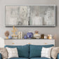 Glittering Shoreline - Floater Framed Canvas Print