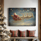 Dusk of Pale Winter Sleigh - Canvas Art Print