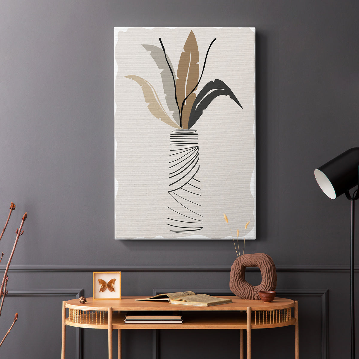 Palm Arrangement II - Canvas Art Print