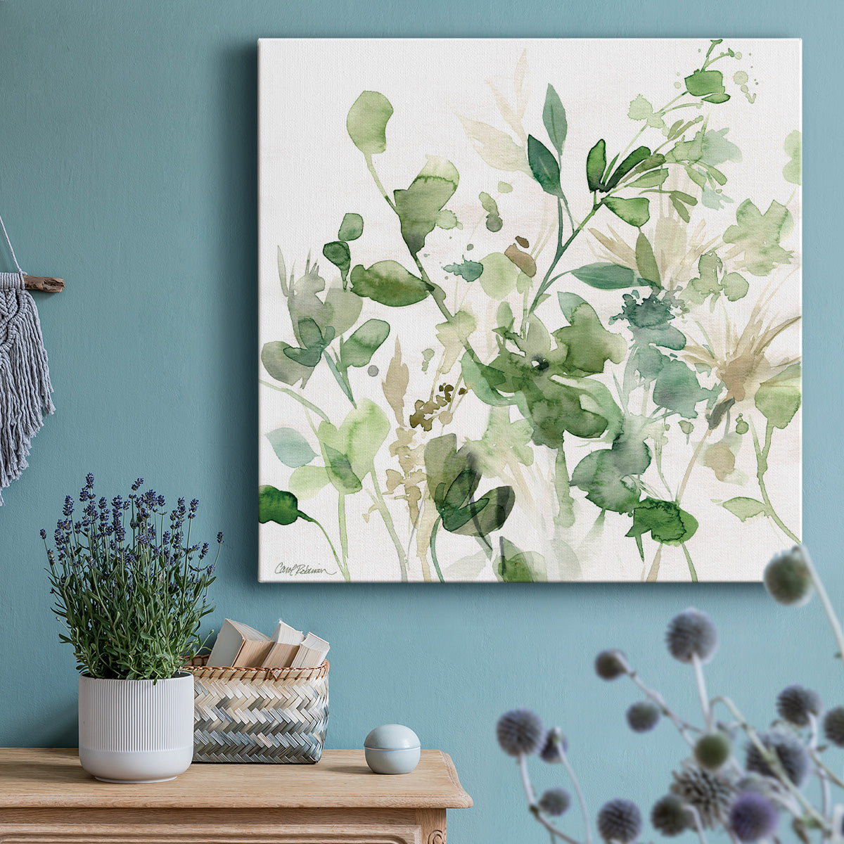 Sage Garden I - Canvas Art Print