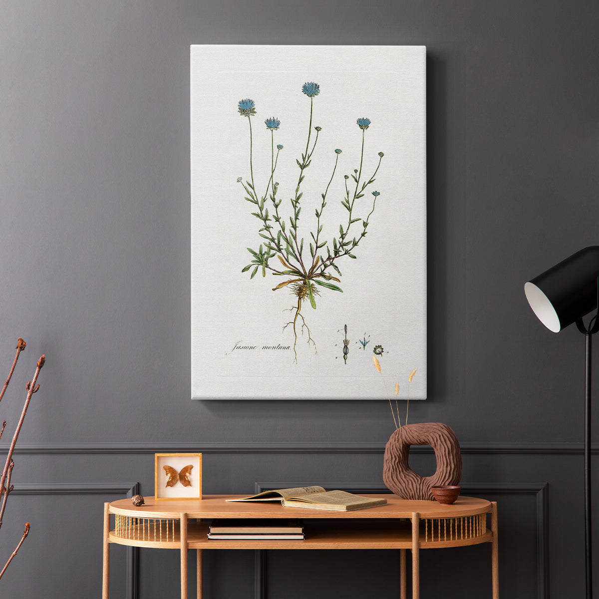 Bellflower Study - Canvas Art Print