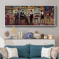 Happy Hour - Floater Framed Canvas Print