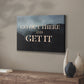 Bro-Inspo V - Canvas Art Print