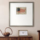 American Flag Premium Framed Print Double Matboard