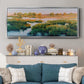 Marshland View II - Floater Framed Canvas Print