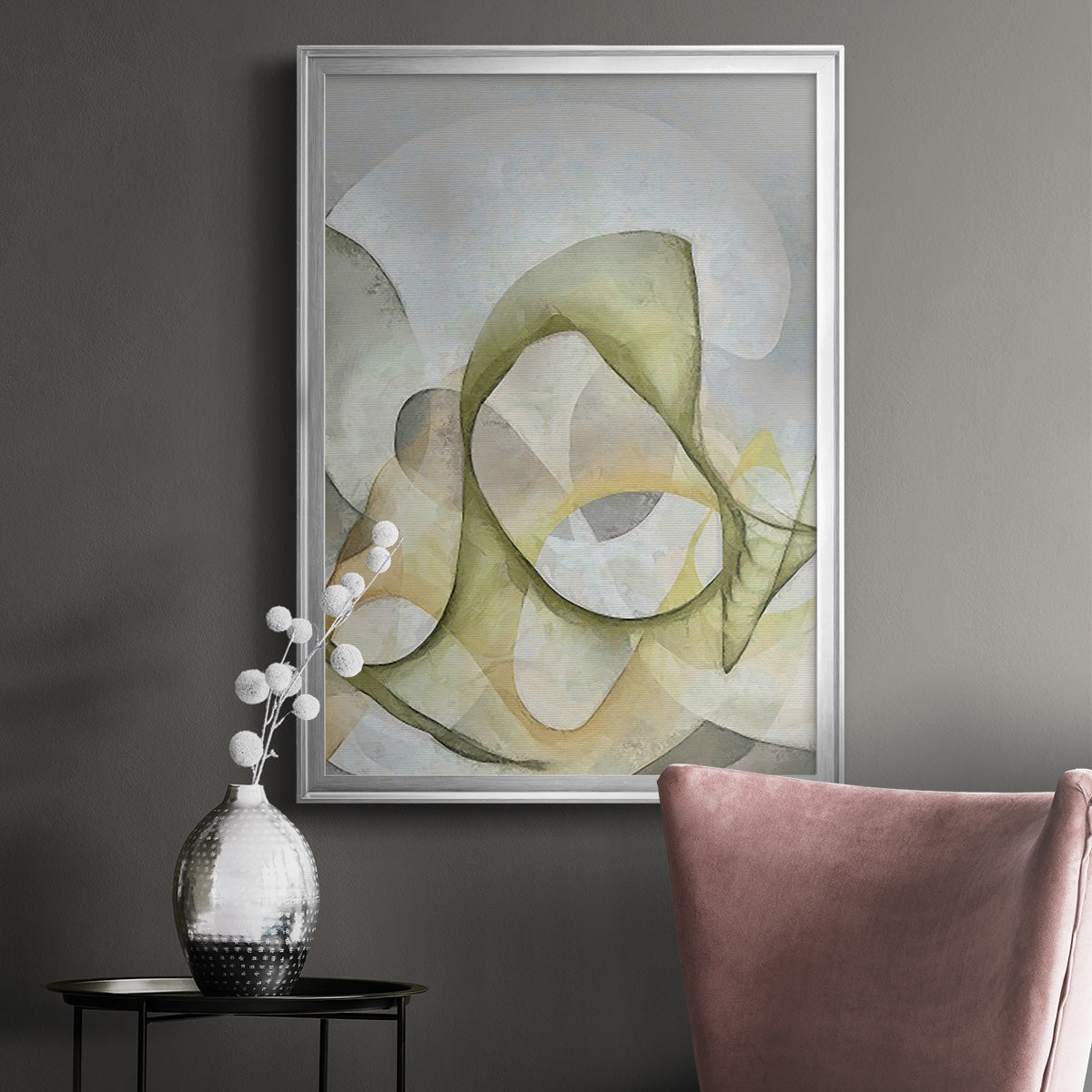 Excursion II - Modern Framed Canvas Print