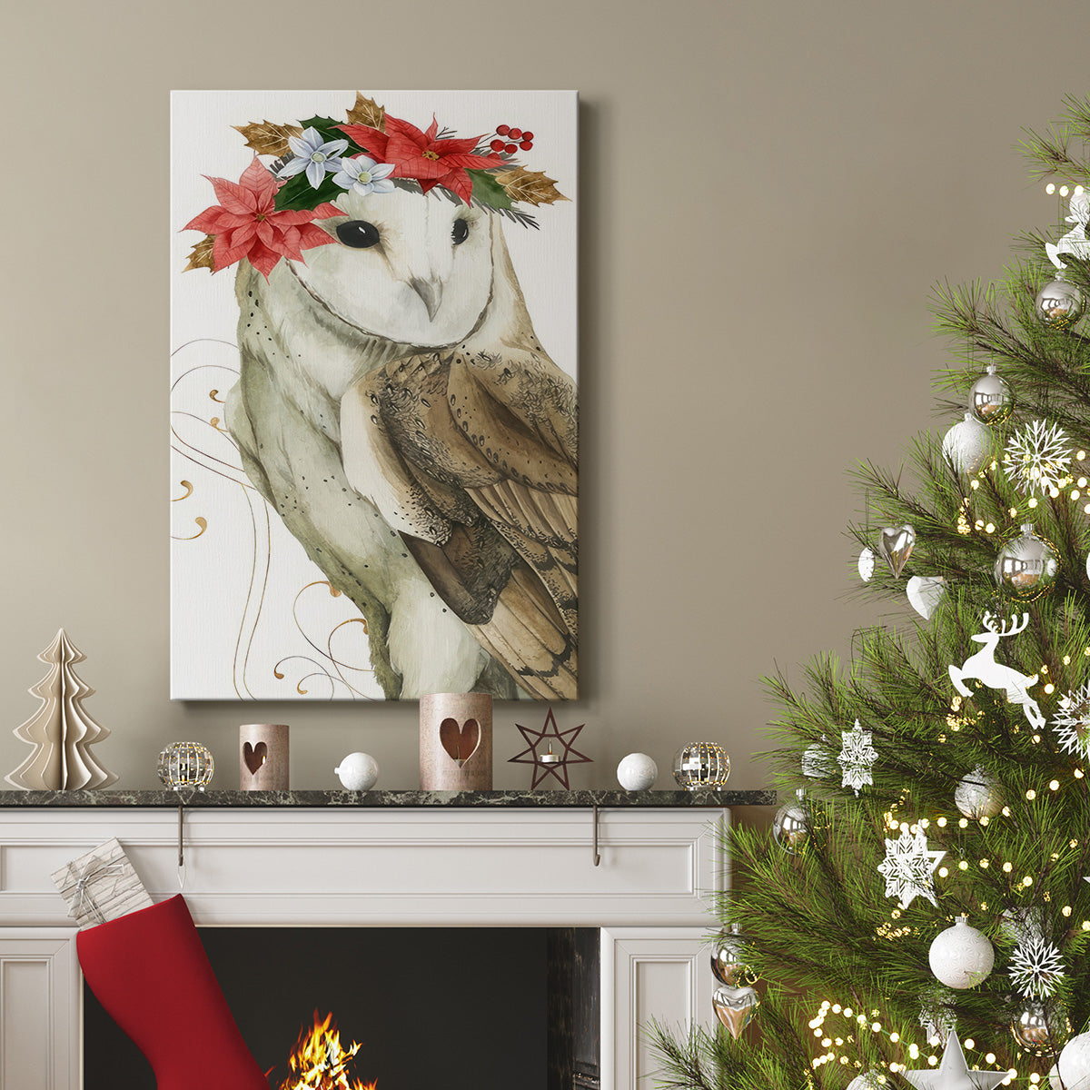 Timberland Christmas Collection B - Canvas Art Print