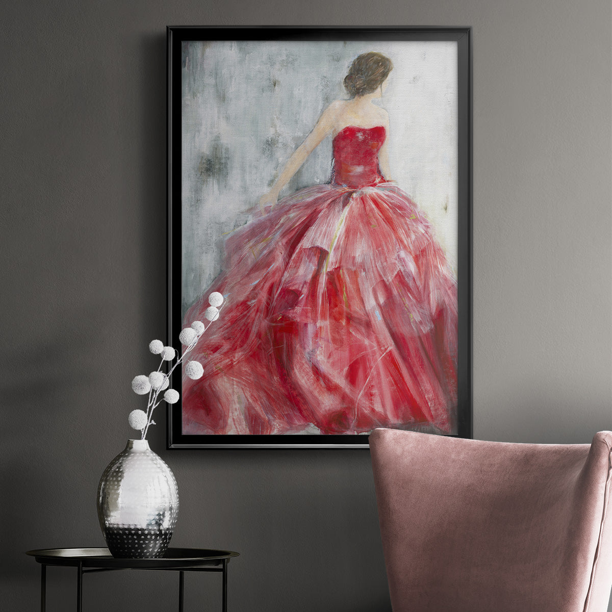 Redowa - Modern Framed Canvas Print