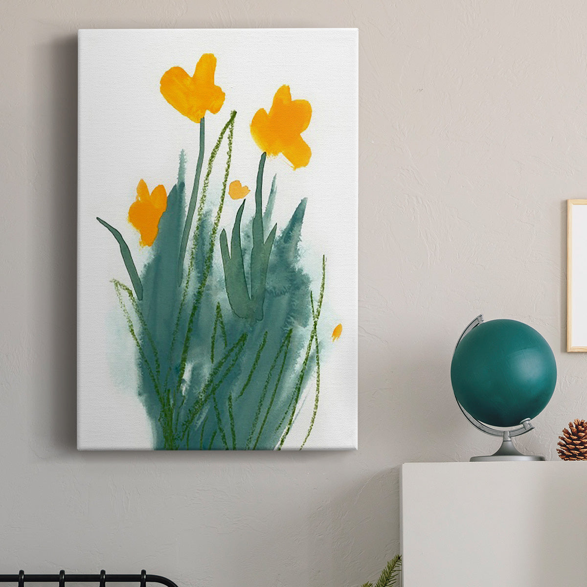 Daffodil Bunch I - Canvas Art Print