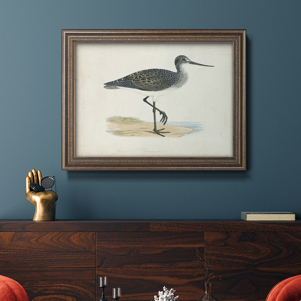 Morris Sandpipers III Premium Framed Canvas- Ready to Hang