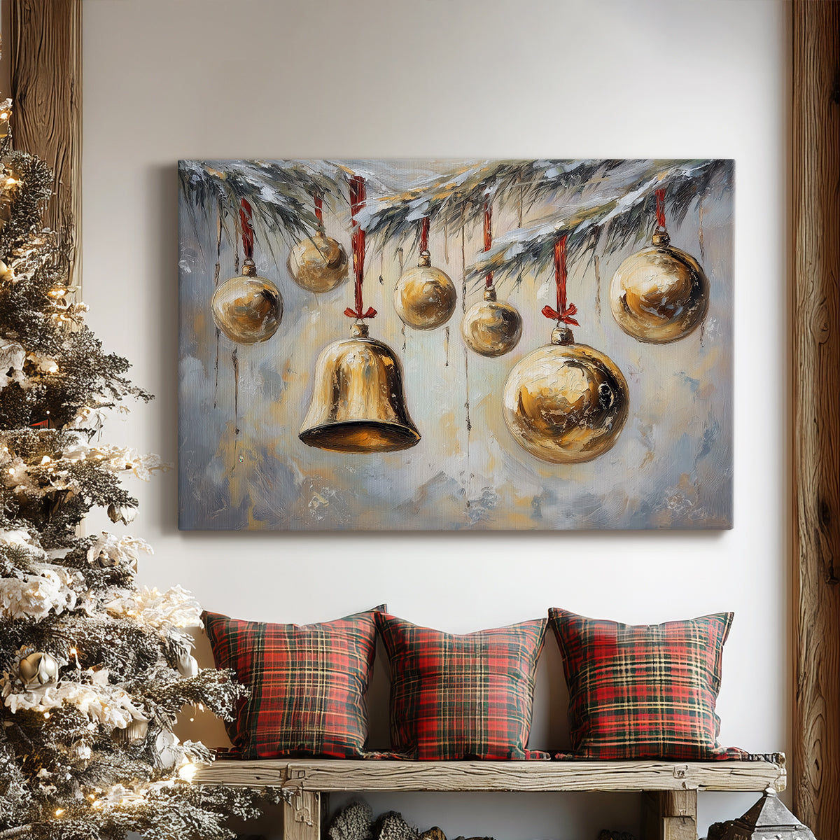 Dusk of Warm Lantern Night - Canvas Art Print