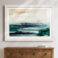 Sea Foam Flow II - Barnwood Framed Art Print