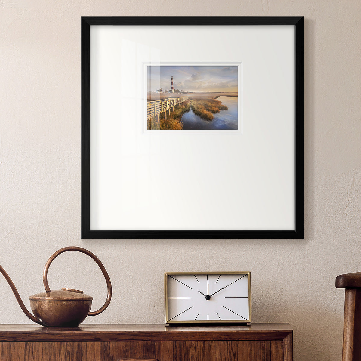 Private Path II Premium Framed Print Double Matboard