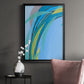 Circulating Flow III - Modern Framed Canvas Print