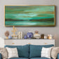 Hidden Cove - Floater Framed Canvas Print