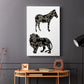Ornamental Safari Animals I - Canvas Art Print