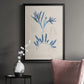 Blue Marine Algae I - Modern Framed Canvas Print