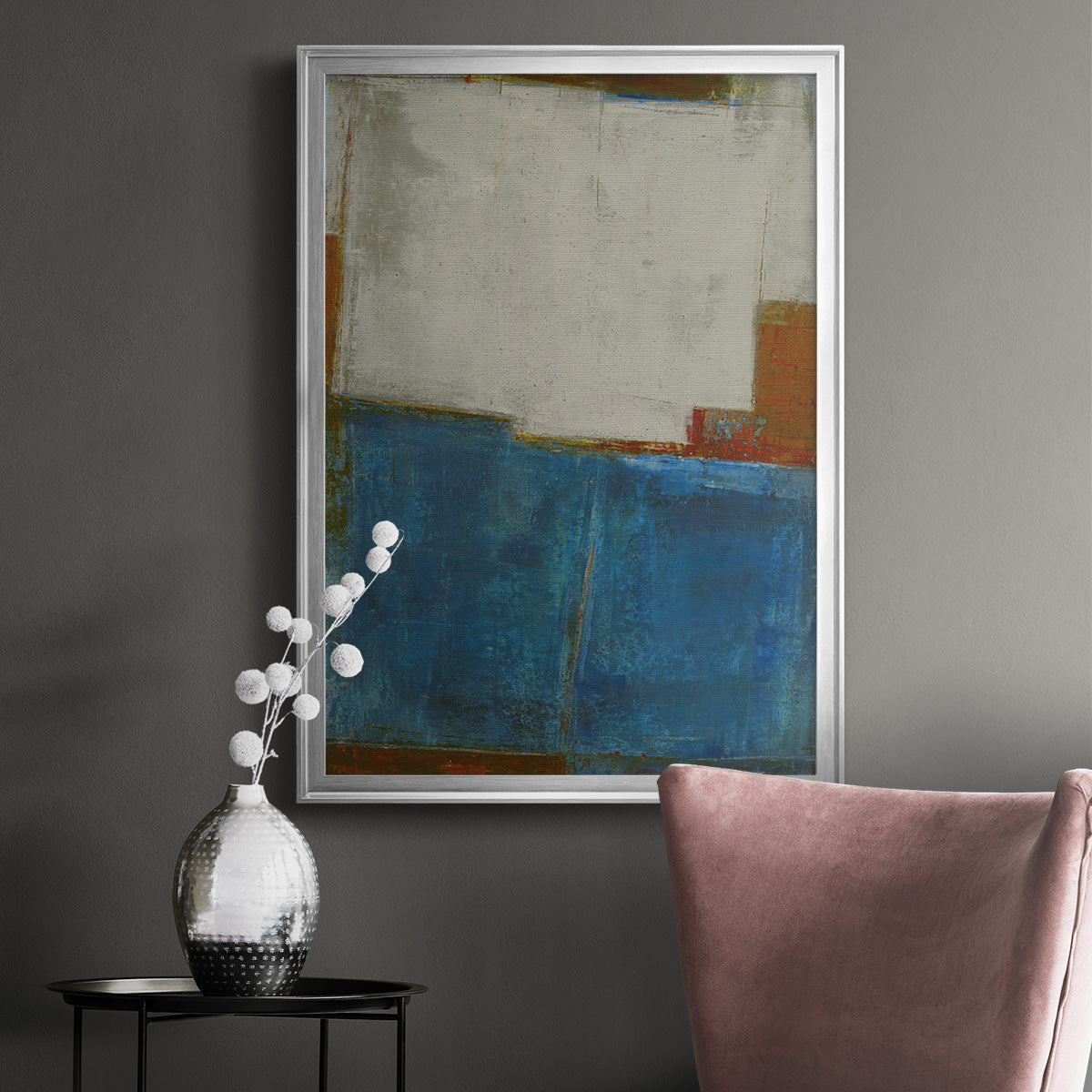 Steady Moves - Modern Framed Canvas Print