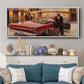 Into You - Floater Framed Canvas Print