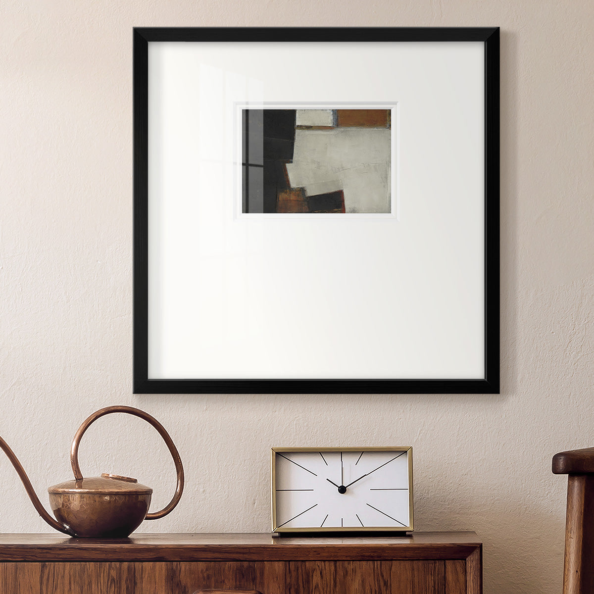 Our Way to Fall Premium Framed Print Double Matboard