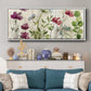 Meadow Flowers I - Floater Framed Canvas Print