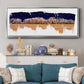 Treeline Panorama - Floater Framed Canvas Print