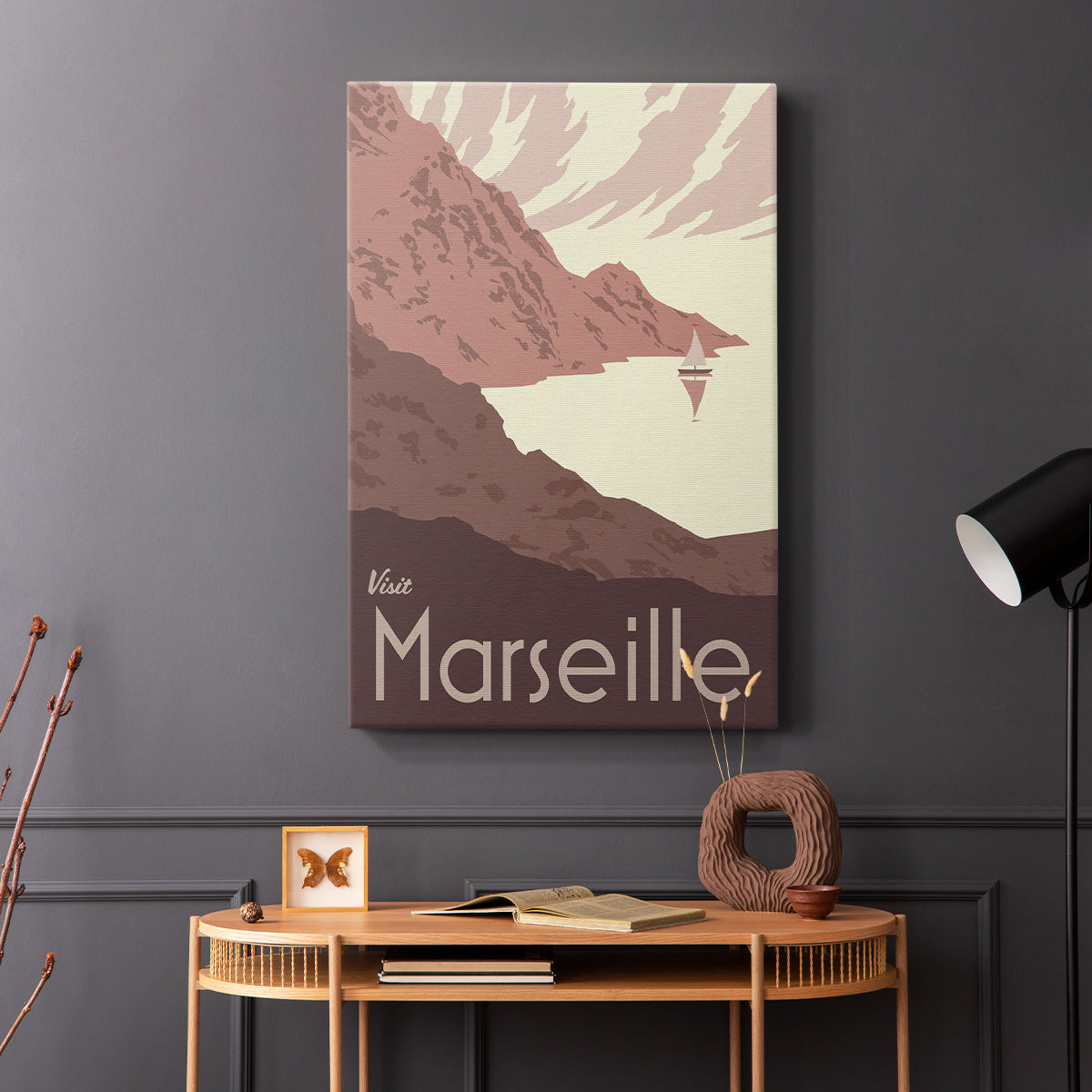 French Coast I - Canvas Art Print