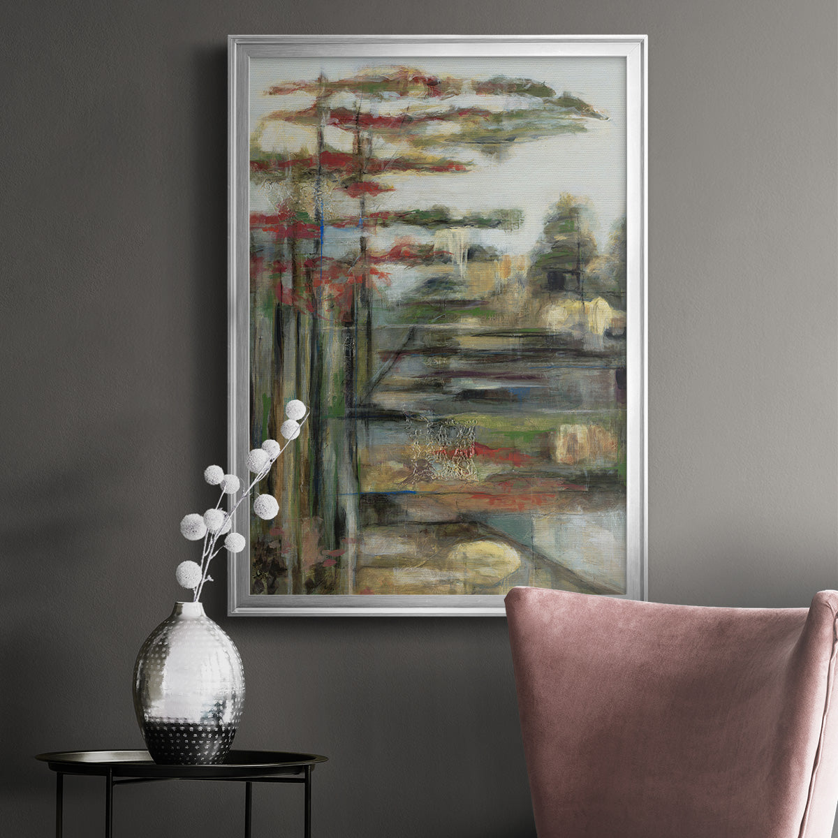 Daydream - Modern Framed Canvas Print