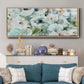 Blooming Softly - Floater Framed Canvas Print