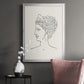 Greek Busts III - Modern Framed Canvas Print