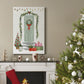 Festive Front Door I - Gallery Wrapped Canvas