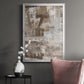 Bronzed II - Modern Framed Canvas Print