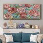 Peaches and Cream - Floater Framed Canvas Print