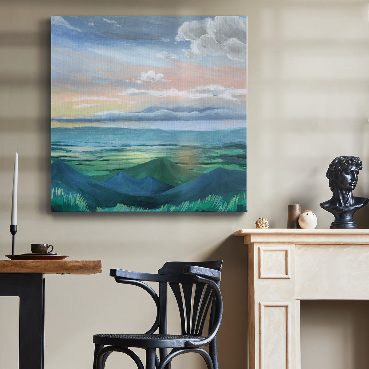 Sunset Outlook II - Canvas Art Print