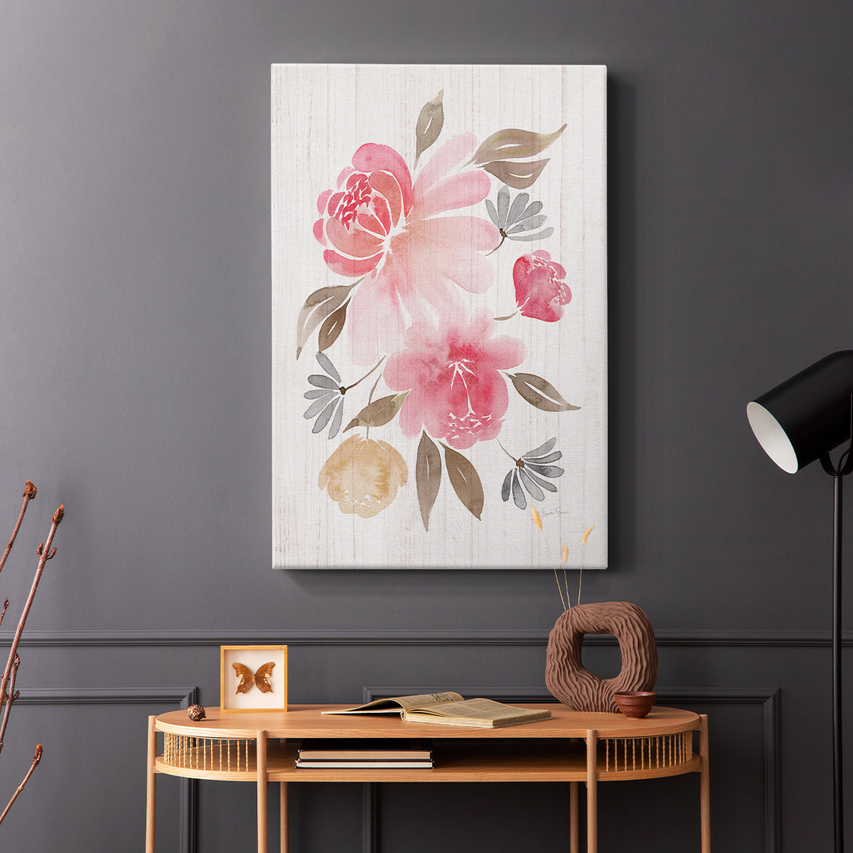 Loose Peonies II - Canvas Art Print