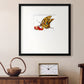 Wings II- Premium Framed Print Double Matboard