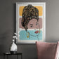 Head Wrap I - Modern Framed Canvas Print