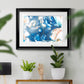 Dancing Blue II Premium Framed Print - Ready to Hang