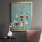 Mrs. Claus Bake Shop - Modern Framed Canvas Print