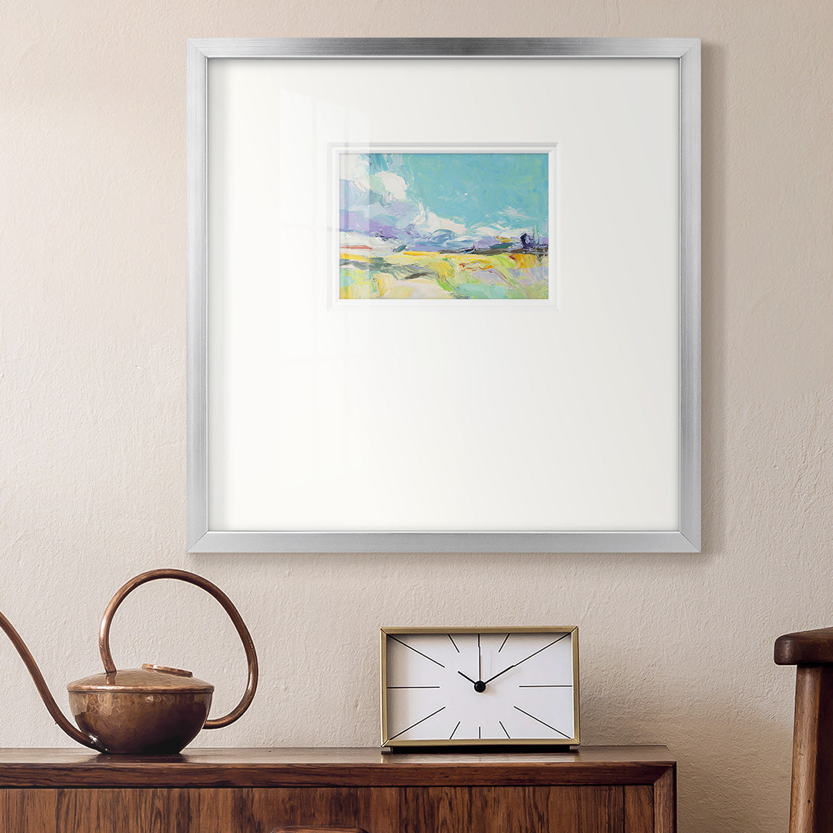 Travels Premium Framed Print Double Matboard