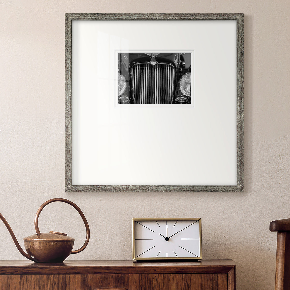 Vroom II- Premium Framed Print Double Matboard