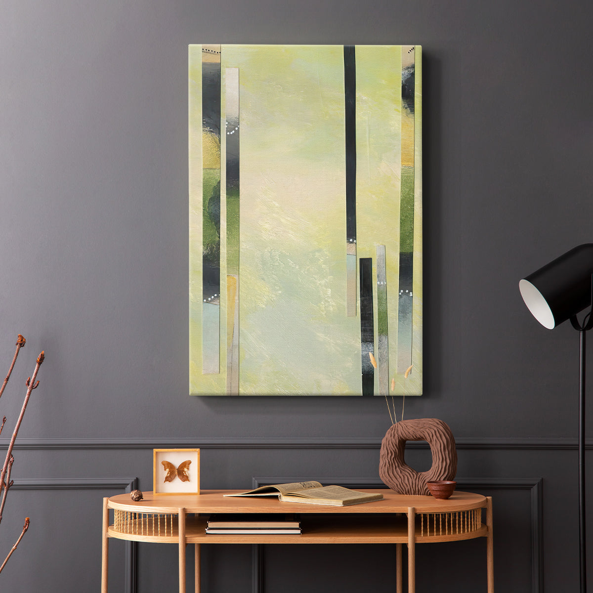 Neutral Assemblage IV - Canvas Art Print